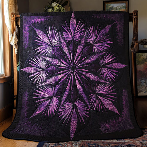 vPurple Blossom WX1802033CL Quilt