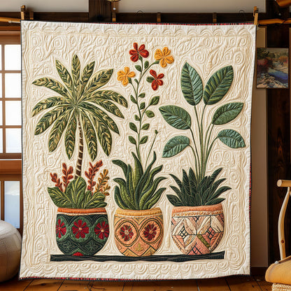 Boho Plant WJ1902003CL Quilt