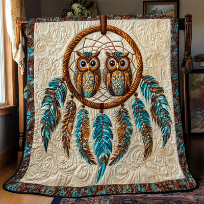 Native Dreamcatcher Owl WJ1701016CL Quilt