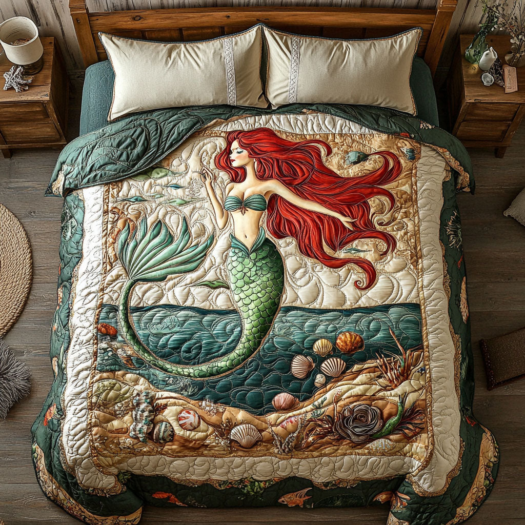 Pretty Mermaid WX1702037CL Duvet Cover Set