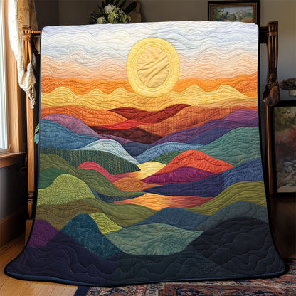 Sunrise In Mountain WX2702117CL Quilt