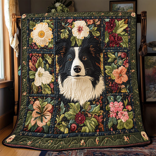 Adorable Border Collie WX1702070CL Quilt