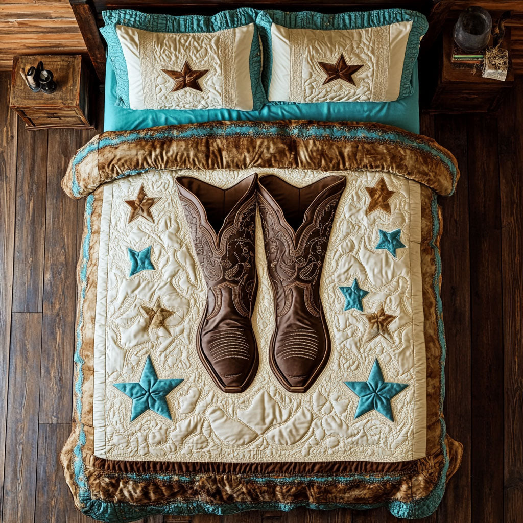 Cowboy Boot WX2702007CL Duvet Cover Set