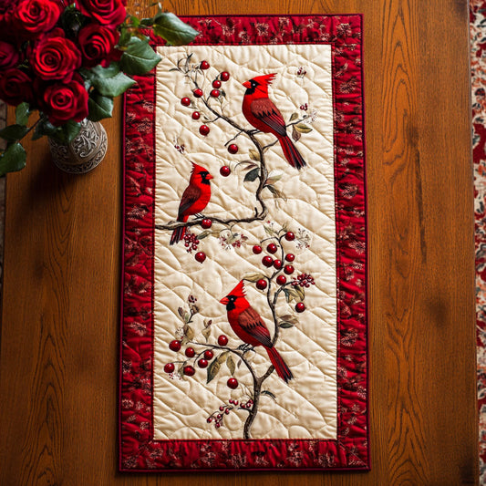 Cardinal WX2702055CL Quilted Table Runner