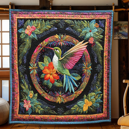 Blooming Hummingbird WJ0801004CL Quilt