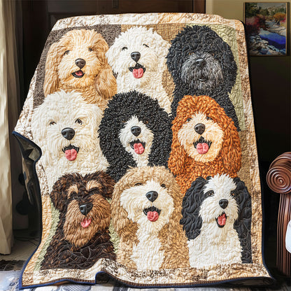 Adorable Dog WX0901003CL Quilt