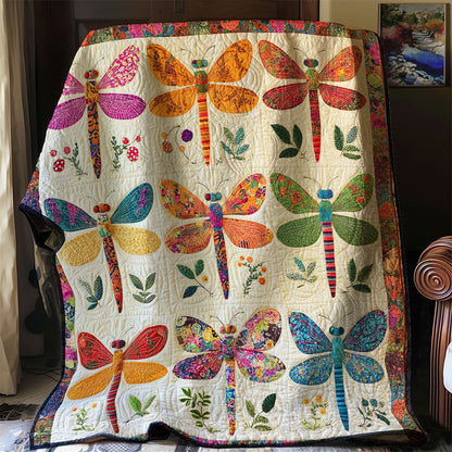 Patchwork Dragonfly WJ0602026CL Quilt