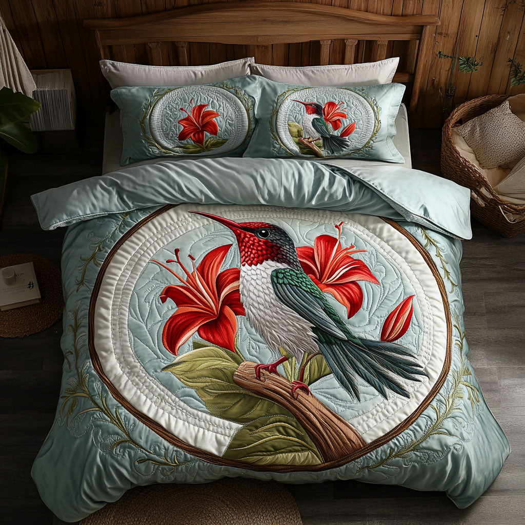 Petunia Hummingbird WJ1801034CL Duvet Cover Set