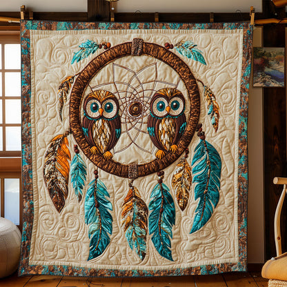 Native Dreamcatcher Owl WJ1801018CL Quilt