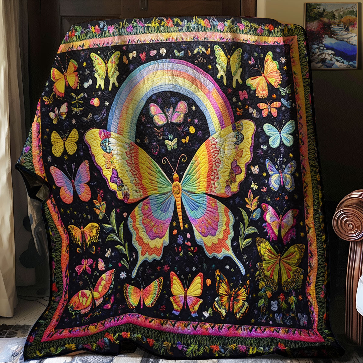 Rainbow Wings WJ1303020CL Quilt