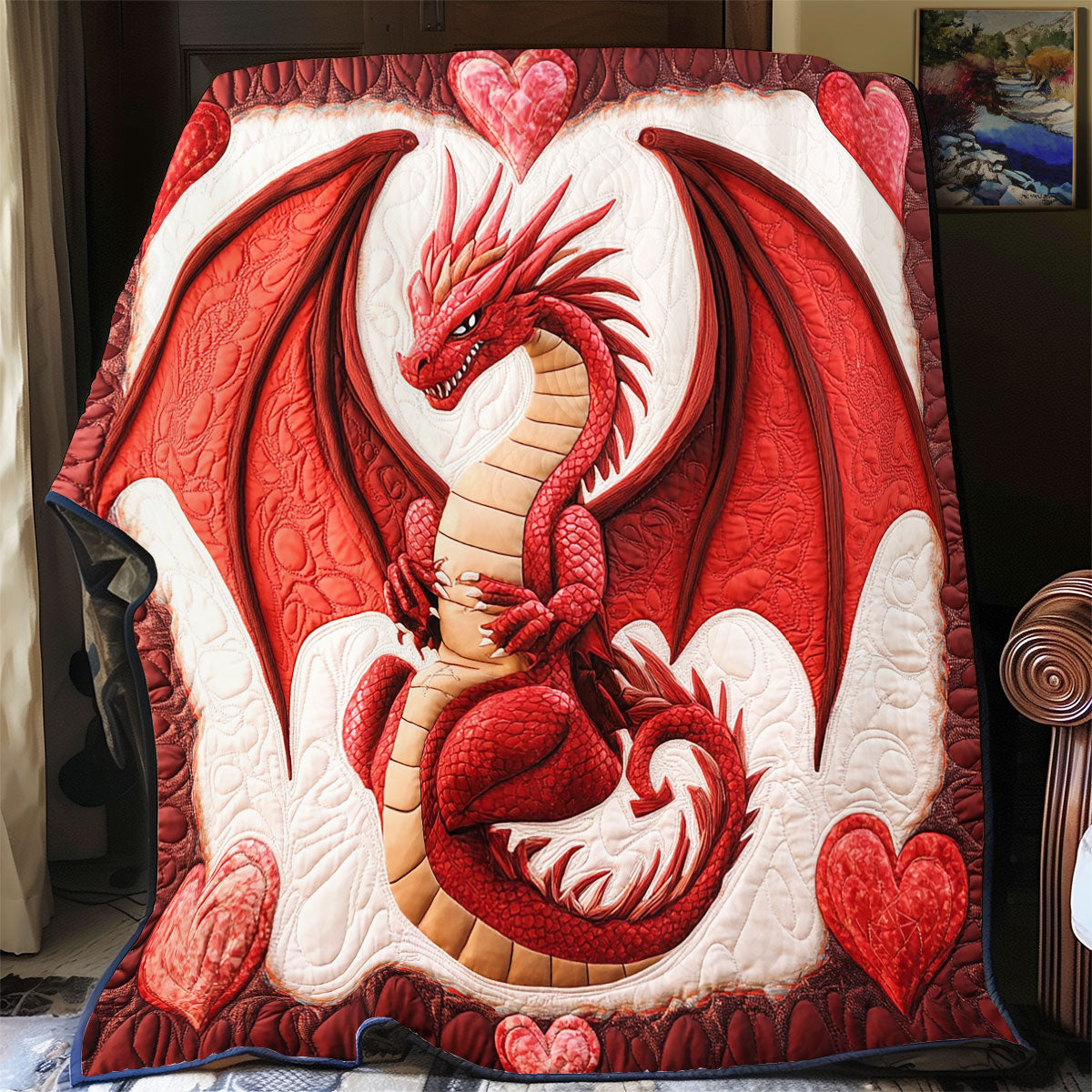 Dragon Valentine WX1801022CL Quilt