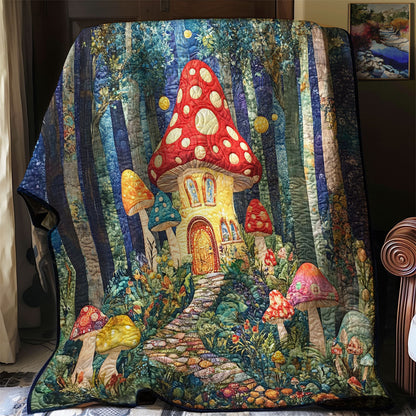 Mushroom Manor WJ0301005CL Quilt