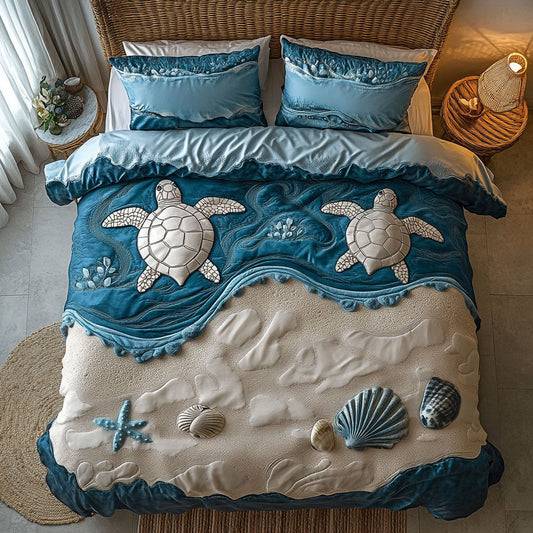 Turtle Sea WX1702053CL Duvet Cover Set