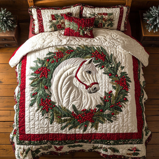 Horse Wreath WX0301093CL Duvet Cover Set