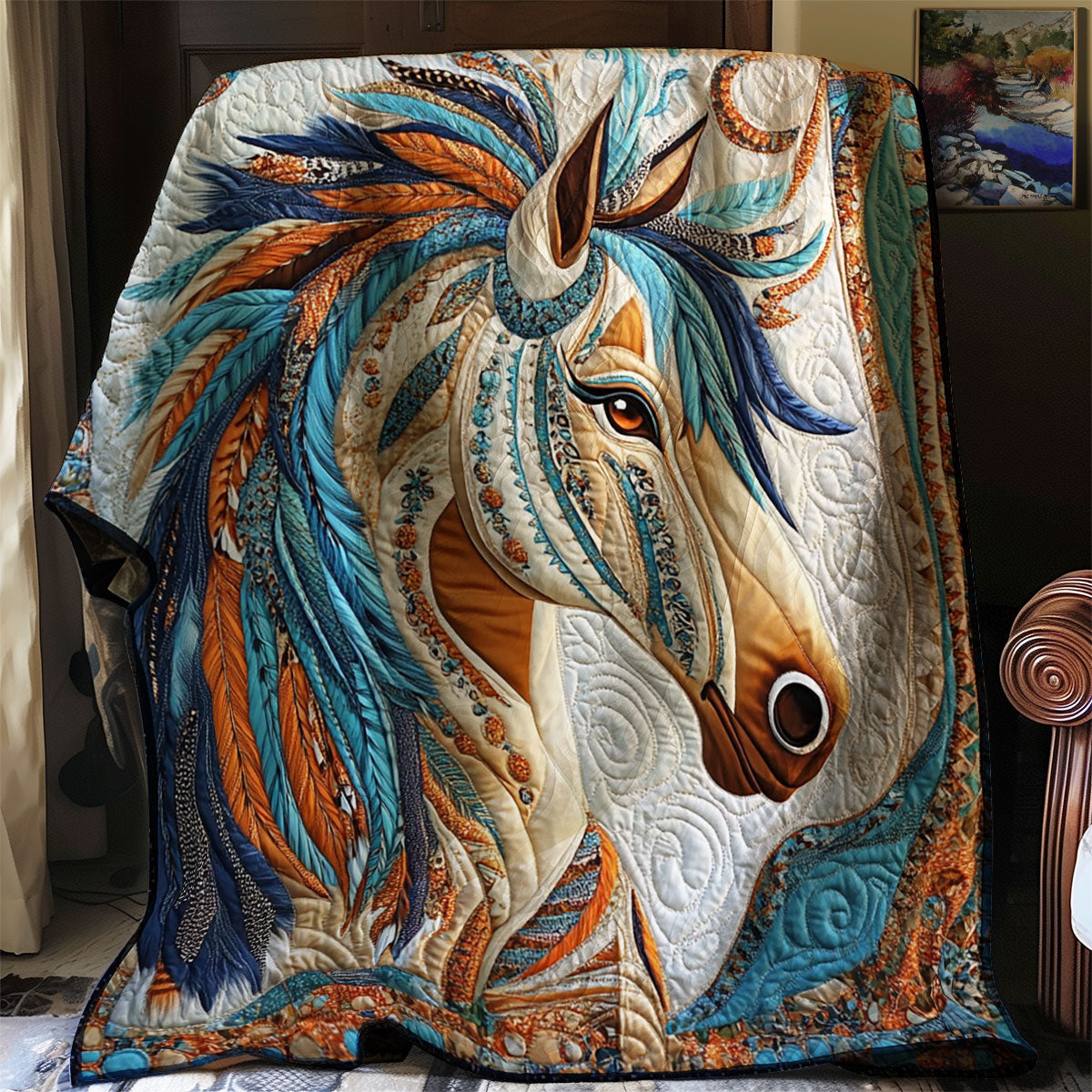 Majestic Horse WJ2301020CL Quilt