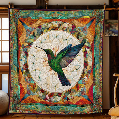 Mandala Hummingbird WJ0701014CL Quilt