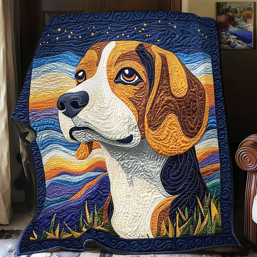 Happy Beagle WX1701056CL Quilt