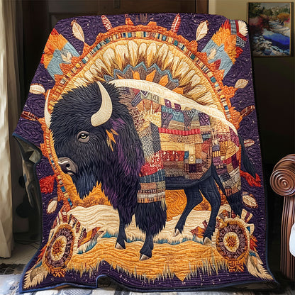 Bison Native American WX2201022CL Quilt