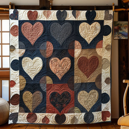 Heart WJ0302007CL Quilt