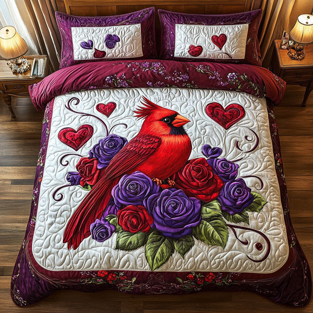 Red Cardinal WX0901089CL Duvet Cover Set