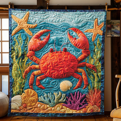 Crabby Coral Delight WJ2101005CL Quilt