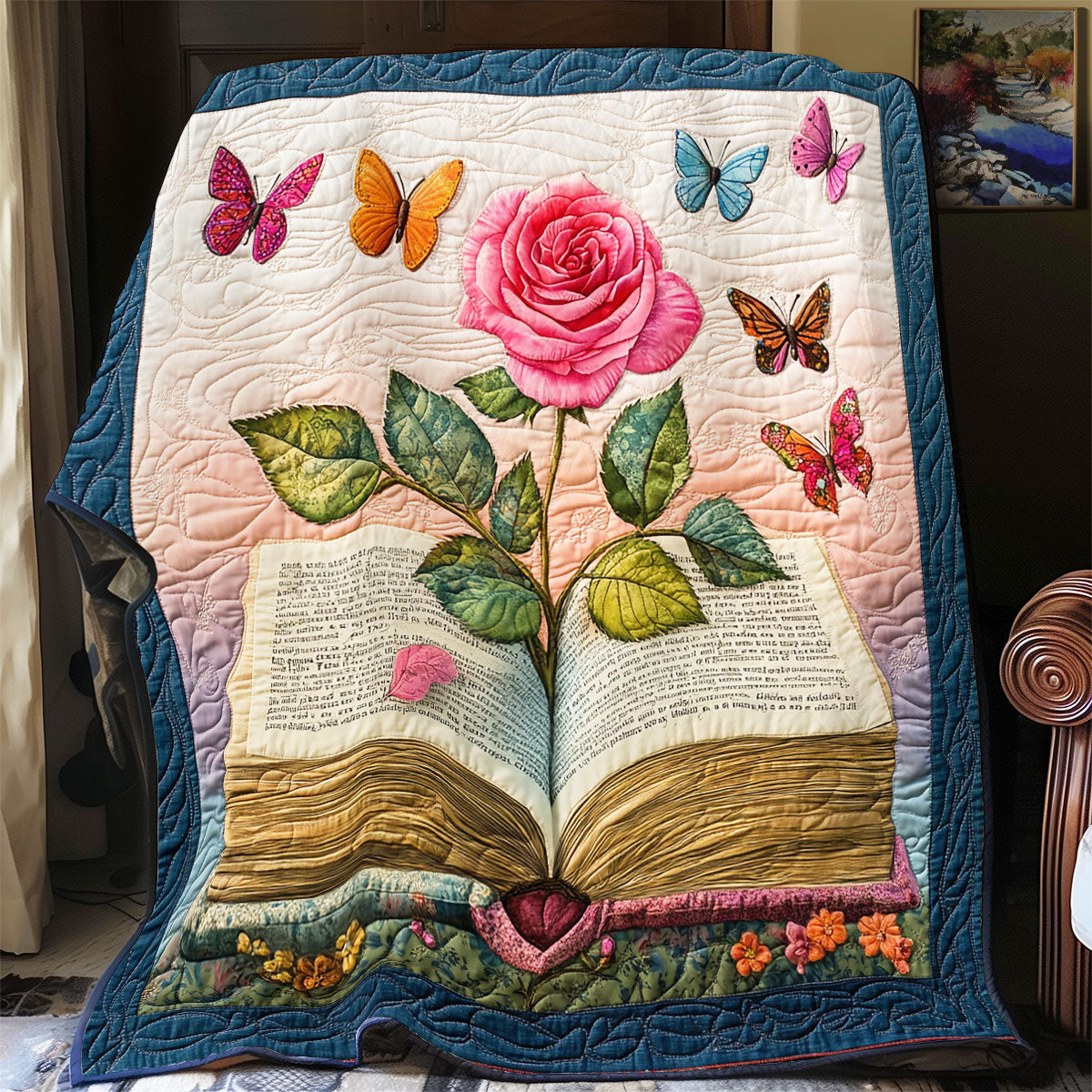 Book Rose WX0701005CL Quilt