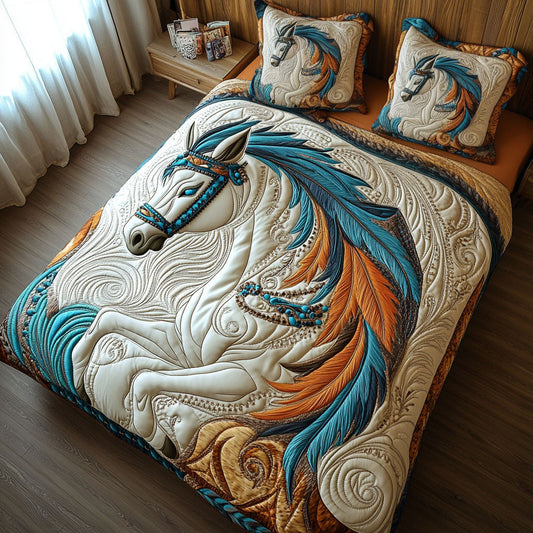 Majestic Horse WJ2201034CL Duvet Cover Set