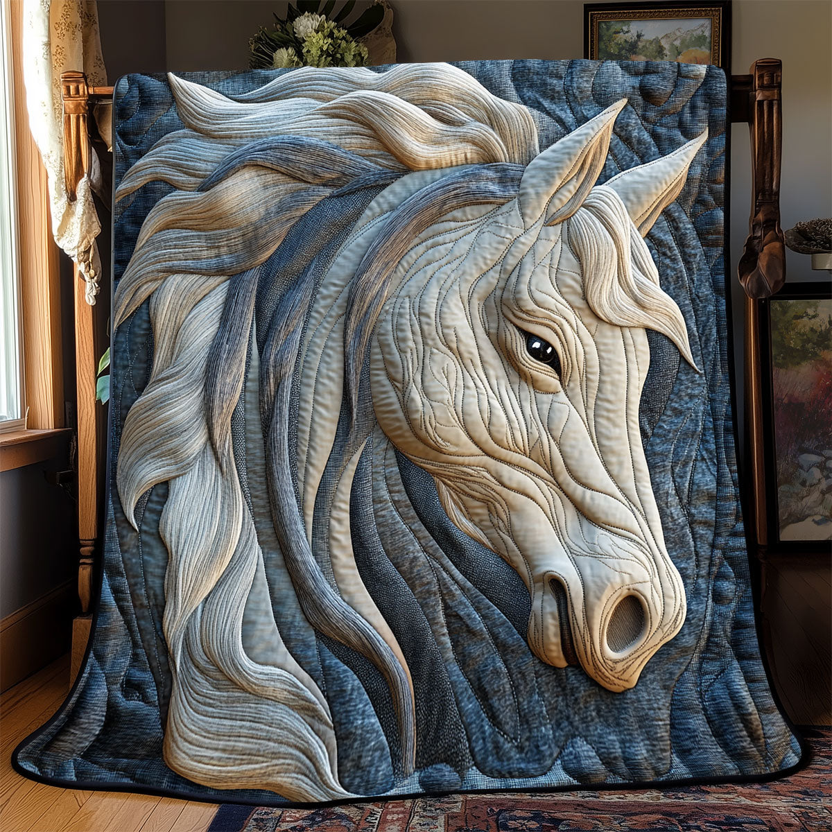 Blue Horse WX2402056CL Quilt