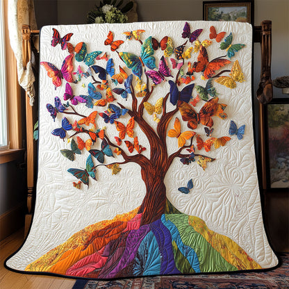 Butterfly Tree WX2102005CL Quilt