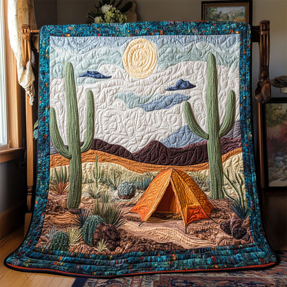 Camping In Desert WX2402059CL Quilt