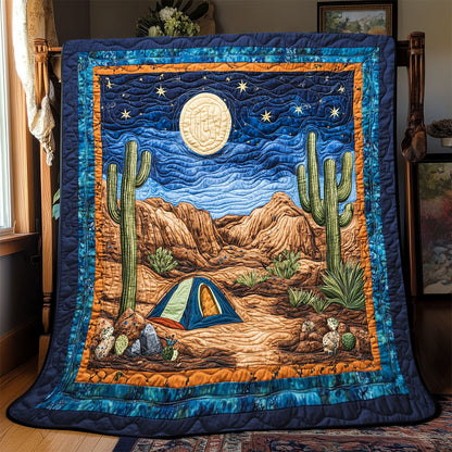 Camping In Desert WX2402058CL Quilt