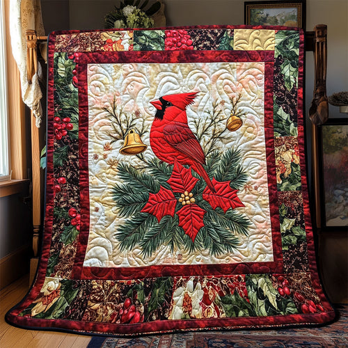 Cardinal Poinsettia WX2402063CL Quilt