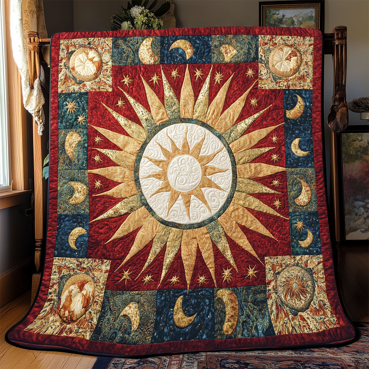 Celestial Sun WX2102011CL Quilt