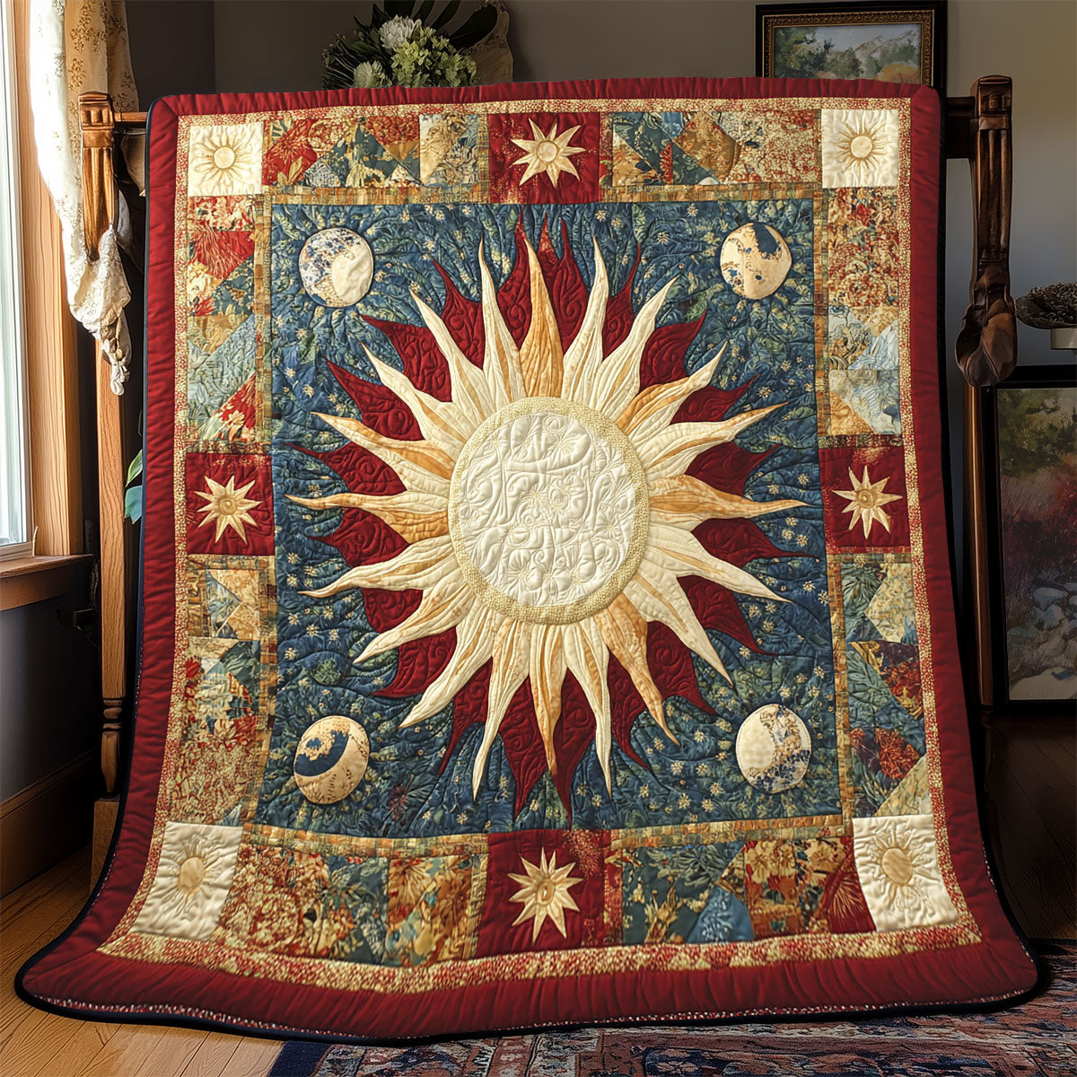 Celestial Sun WX2102007CL Quilt