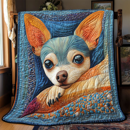 Cute Chihuahua WX2802016CL Quilt