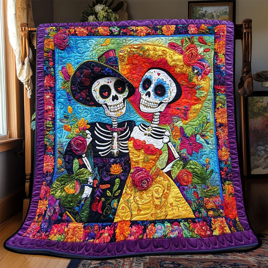 Day Of The Dead WX2802017CL Quilt