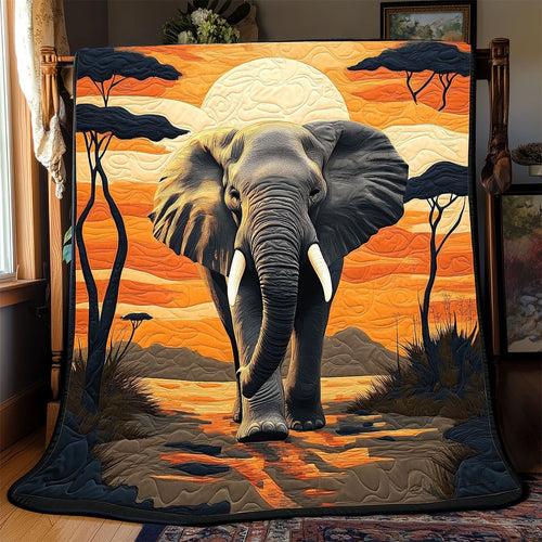 Elephant In Sahara WX2802024CL Quilt