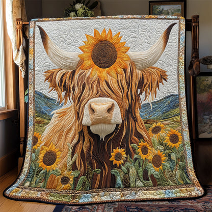 Highland Cow WX2802032CL Quilt