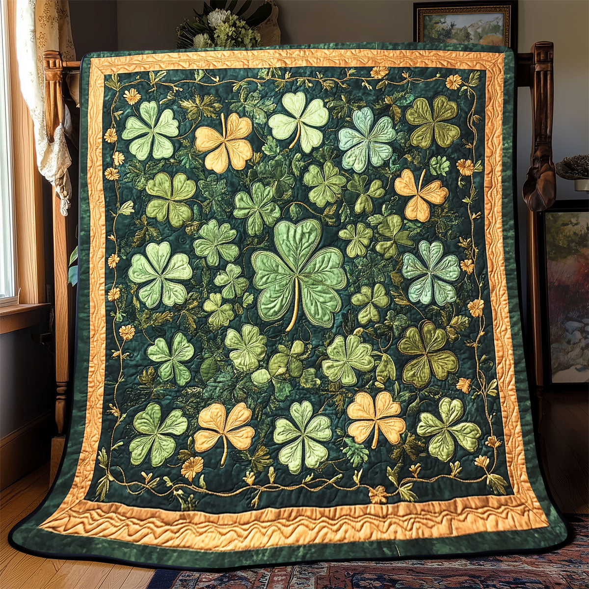 Irrish Clover WX2802037CL Quilt