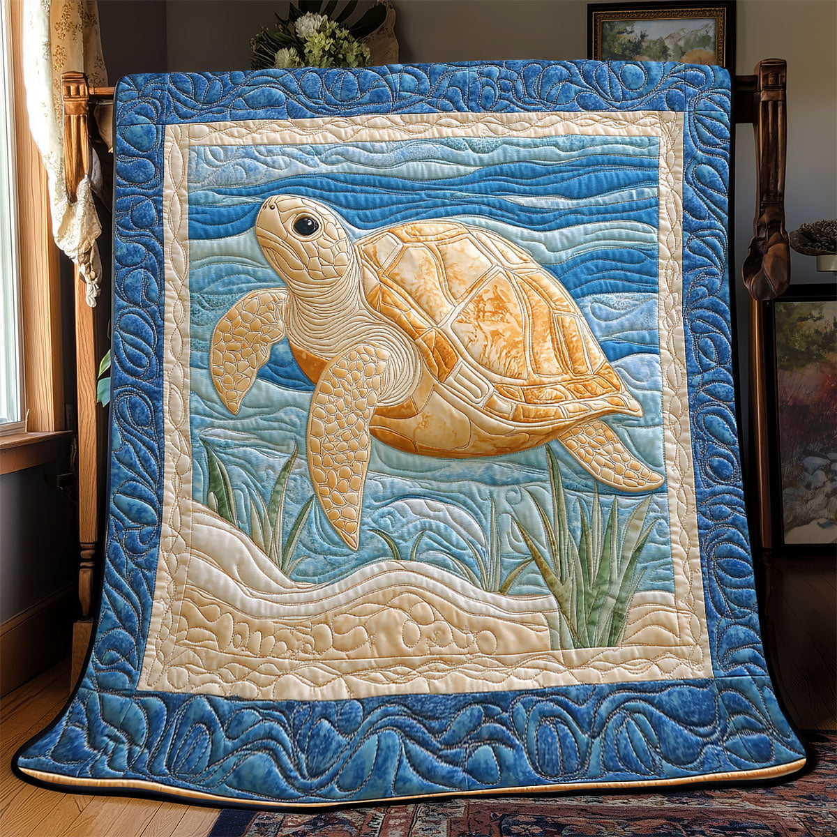 Marine Turtle WX2802043CL Quilt