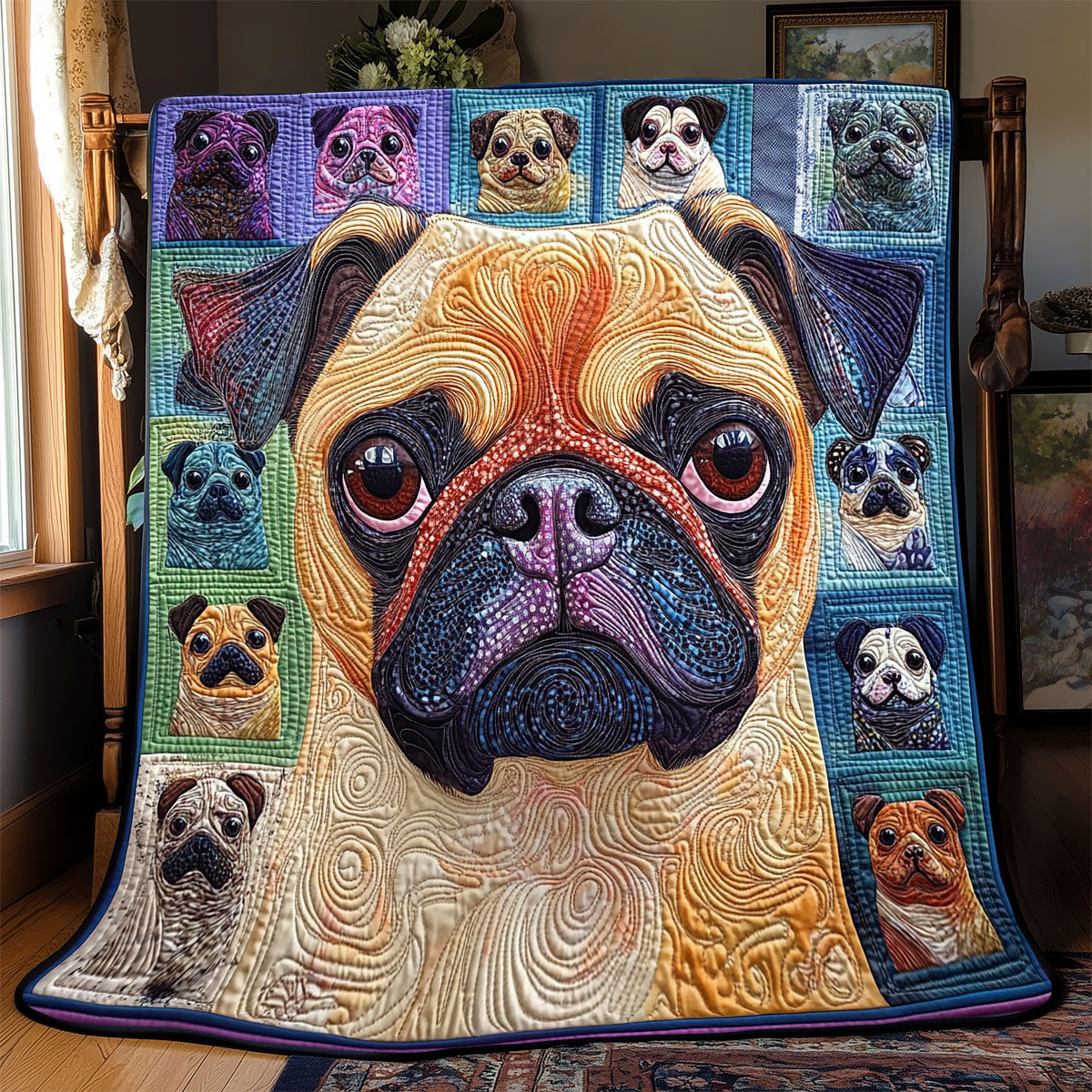 Pug WX2301035CL Quilt