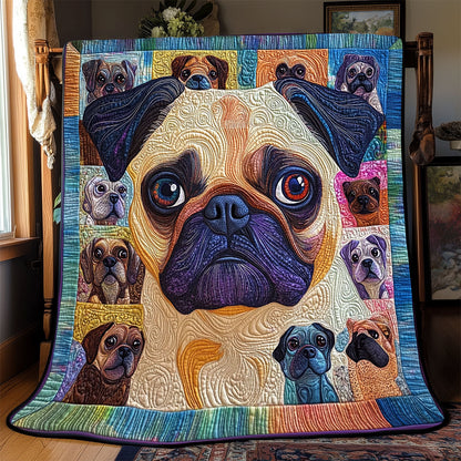 Pug WX2301036CL Quilt