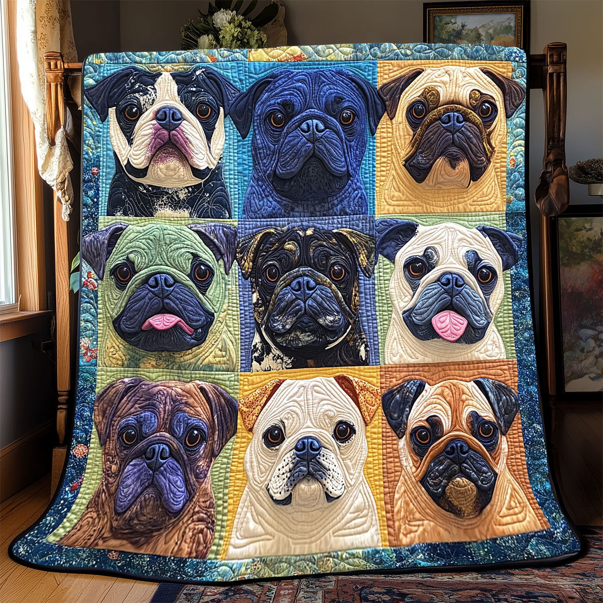 Pug WX2301038CL Quilt