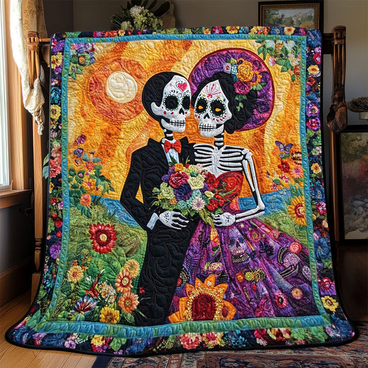 Skull Day Of The Dead WX2802049CL Quilt