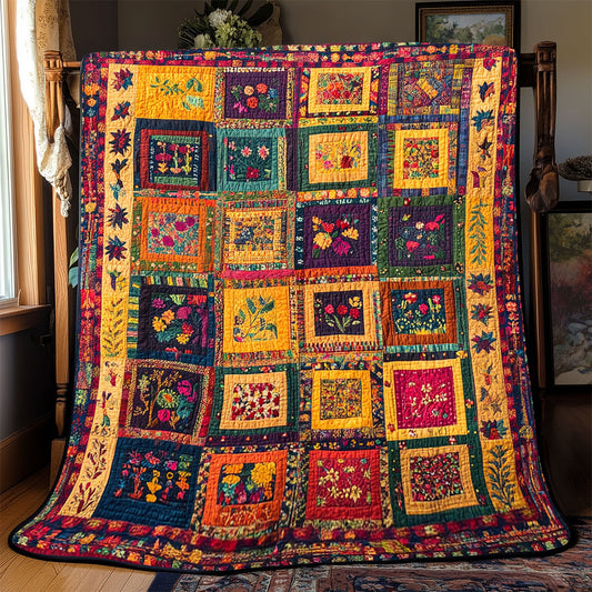 Vibrant Patchwork WX2102038CL Quilt