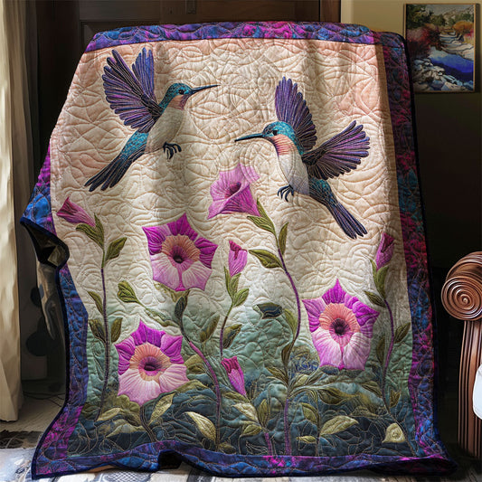 Blooming Hummingbird WJ1001006CL Quilt