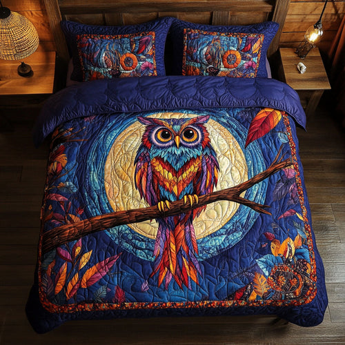 Vibrant Owl WX1001081CL Duvet Cover Set