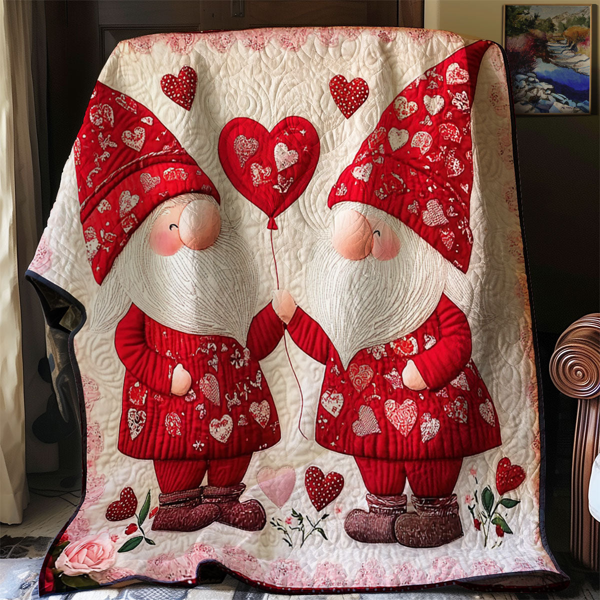 Love Gnome WJ0701012CL Quilt