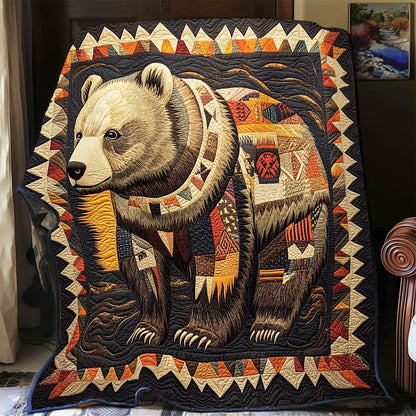 Bear Native American WX2101006CL Quilt