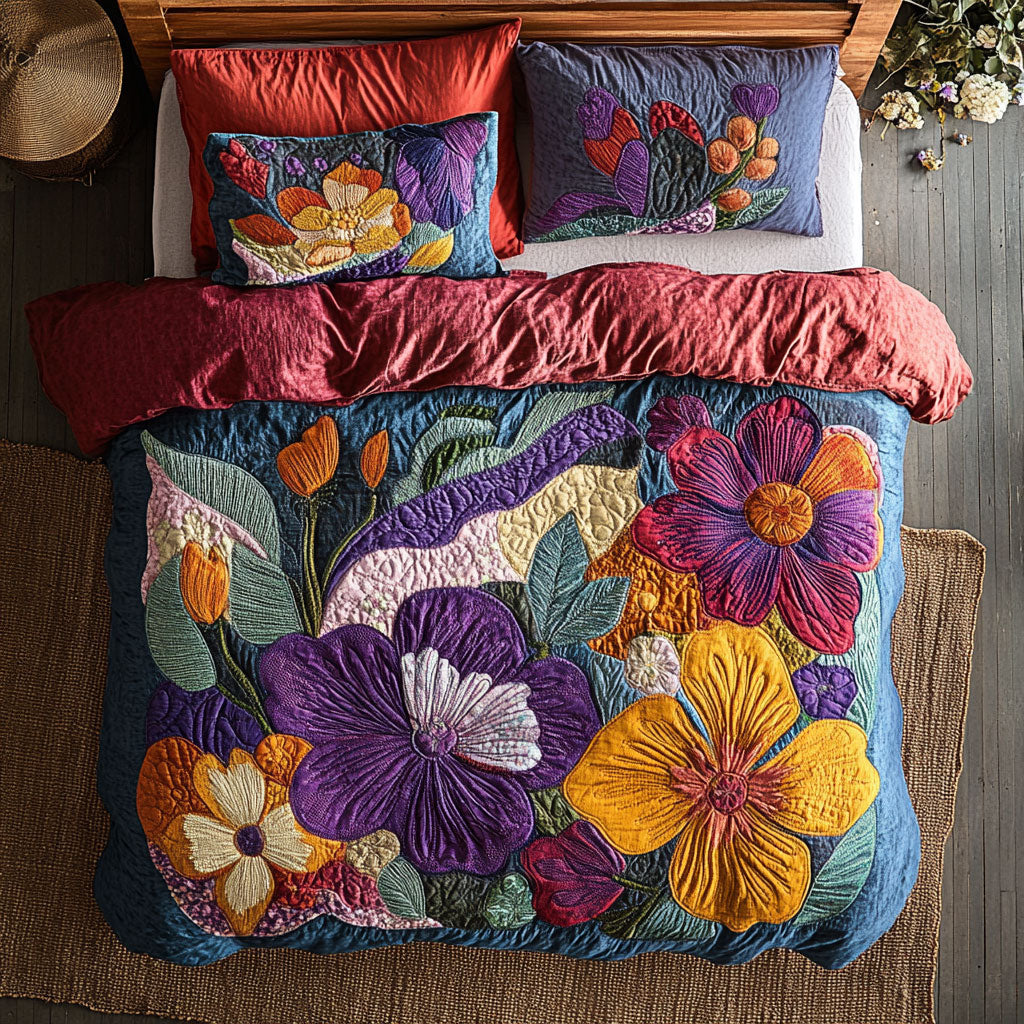 Flowers WX2702036CL Duvet Cover Set